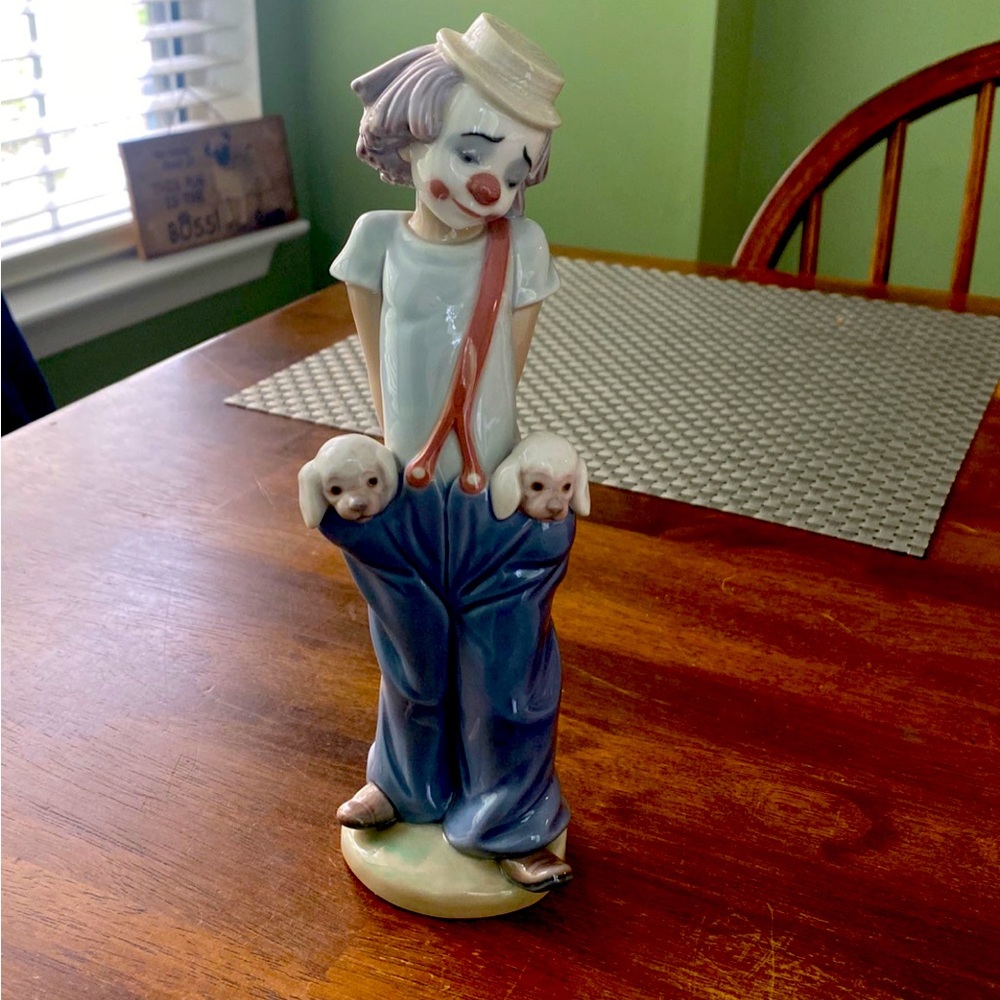 Lladro 8.75” Little Pals 7600 Figurine Spain Daisa 1985 First Issue
